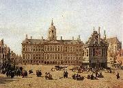 Dam square Amsterdam BERCKHEYDE, Gerrit Adriaensz.